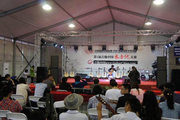 918博天堂光電濃情助陣PALM EXPO第一屆吉他中國木吉他大賽
